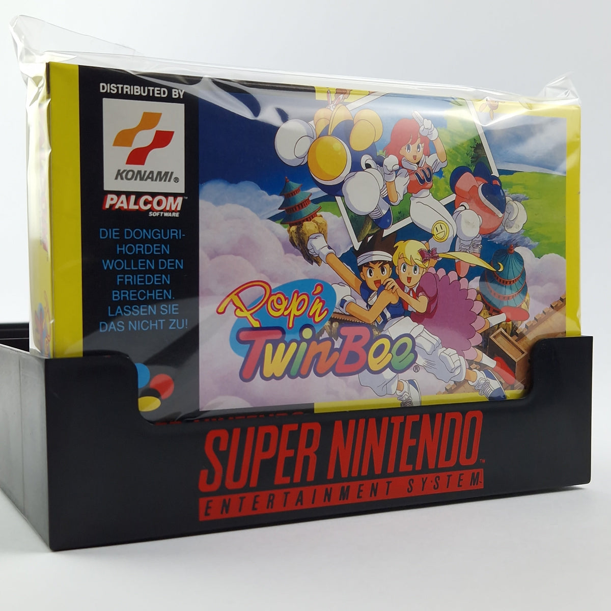 Super Nintendo Spiel – Popn TwinBee nahezu neuwertig OVP