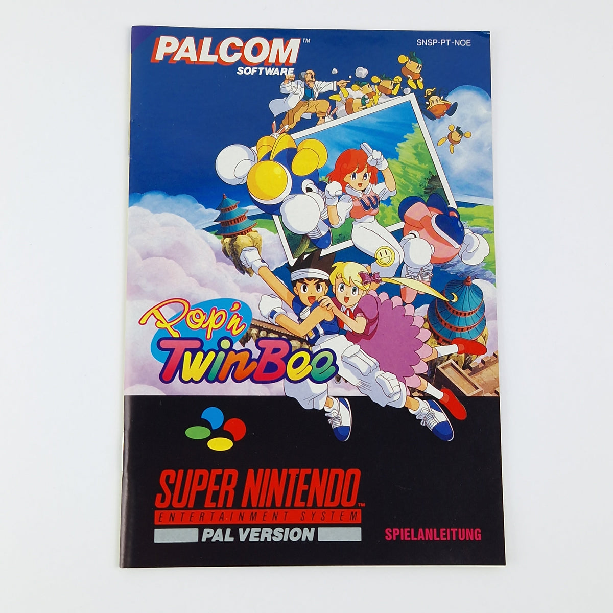 Super Nintendo Spiel – Popn TwinBee nahezu neuwertig OVP