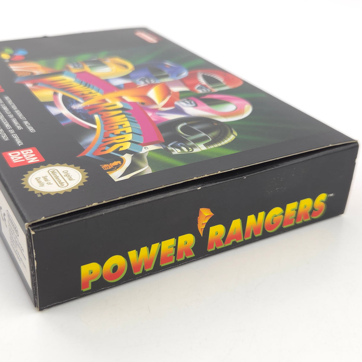 Super Nintendo Spiel Power Rangers OVP PAL