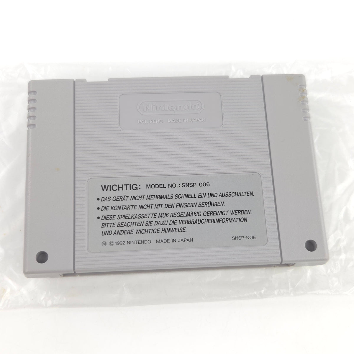 Super Nintendo Spiel Super Probotector OVP PAL DE