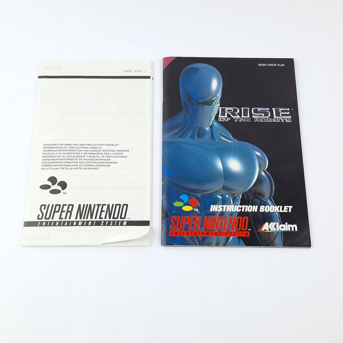 Super Nintendo Spiel – Rise of the Robots OVP SNES PAL