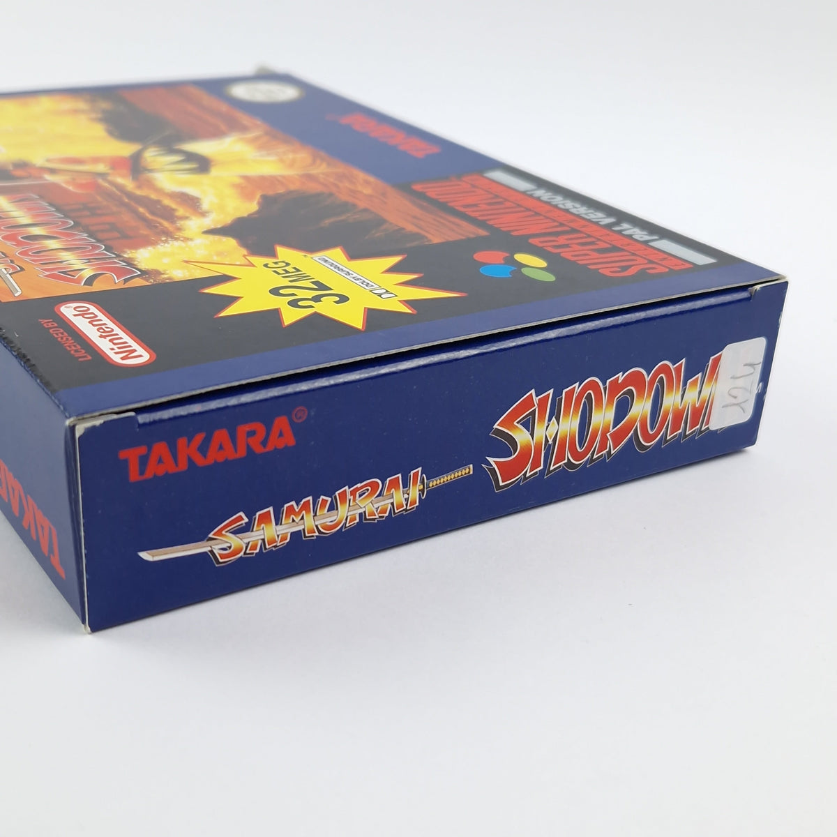 Super Nintendo Spiel – Samurai Shodown OVP PAL CIB SNES