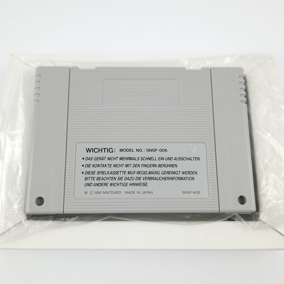 Super Nintendo Spiel – Samurai Shodown OVP PAL CIB SNES
