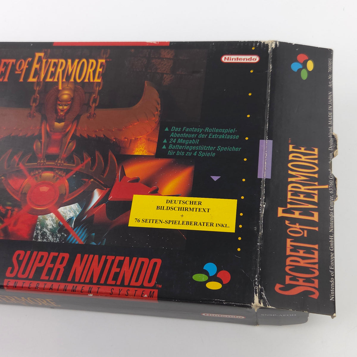 Super Nintendo Spiel – Secret of Evermore (OVP PAL)