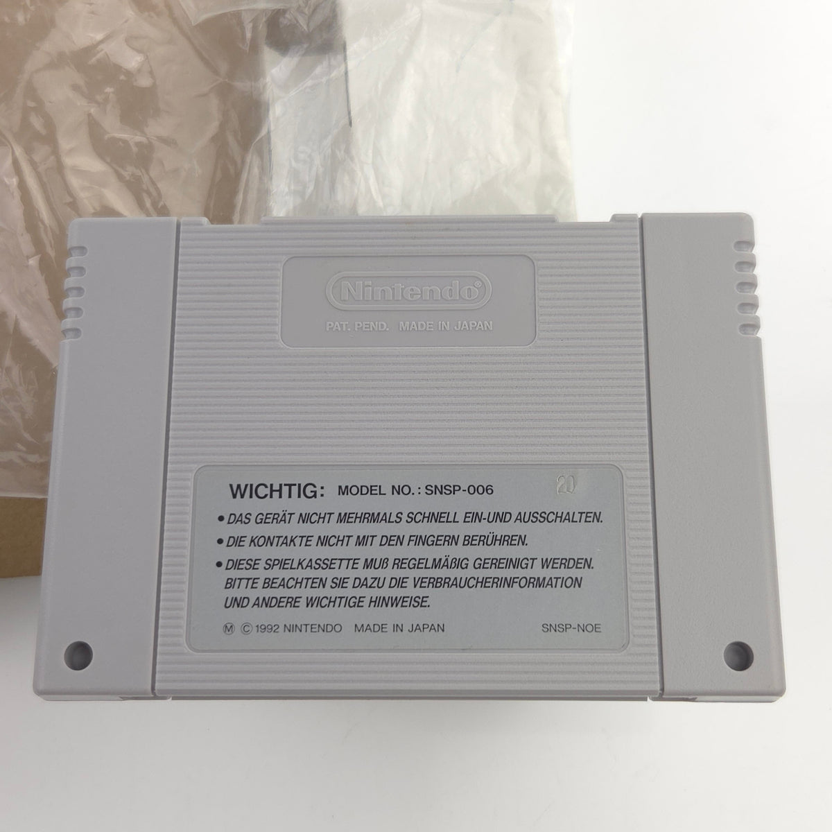 Super Nintendo Spiel – Secret of Evermore (OVP PAL)