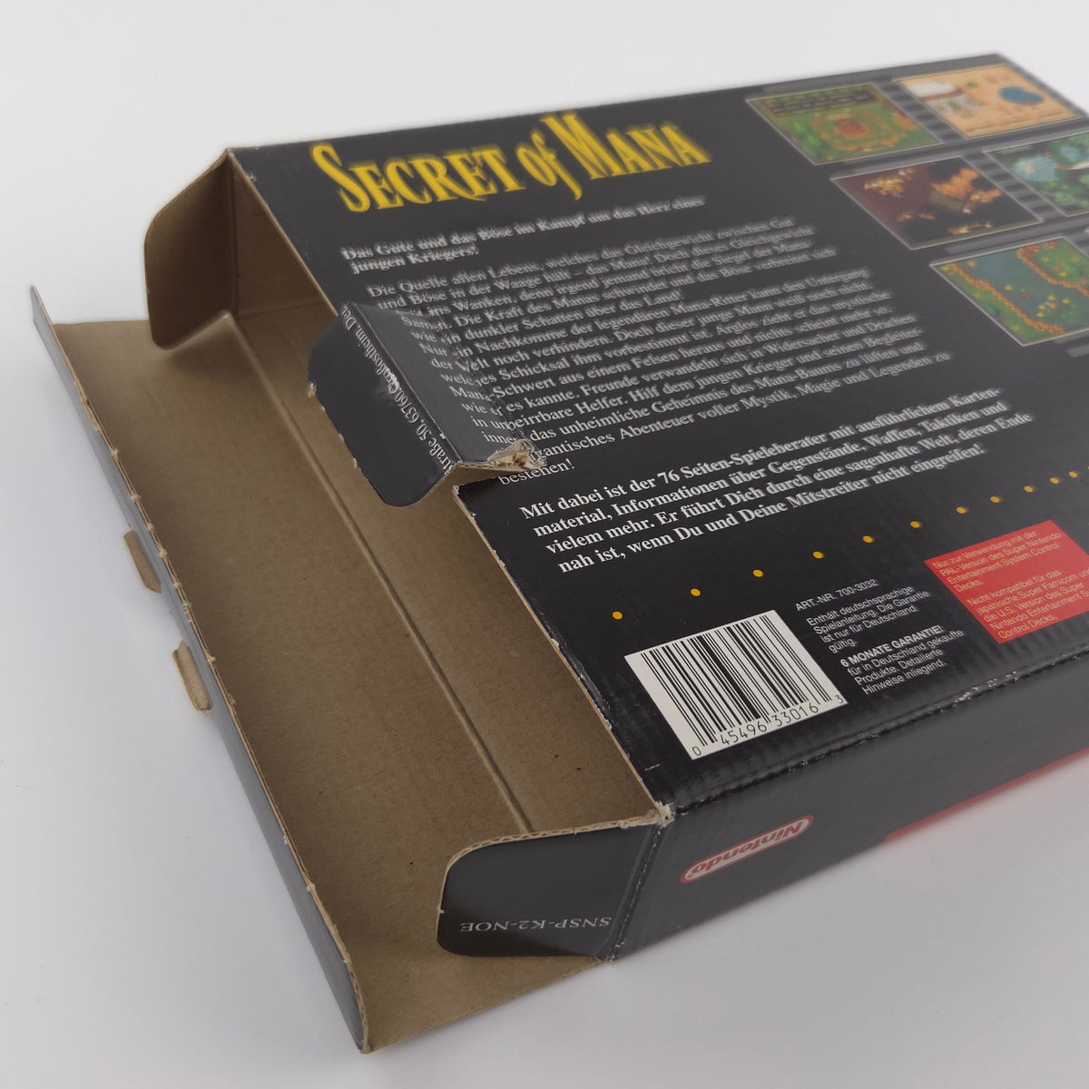 Super Nintendo Spiel – Secret of Mana OVP PAL NOE dt