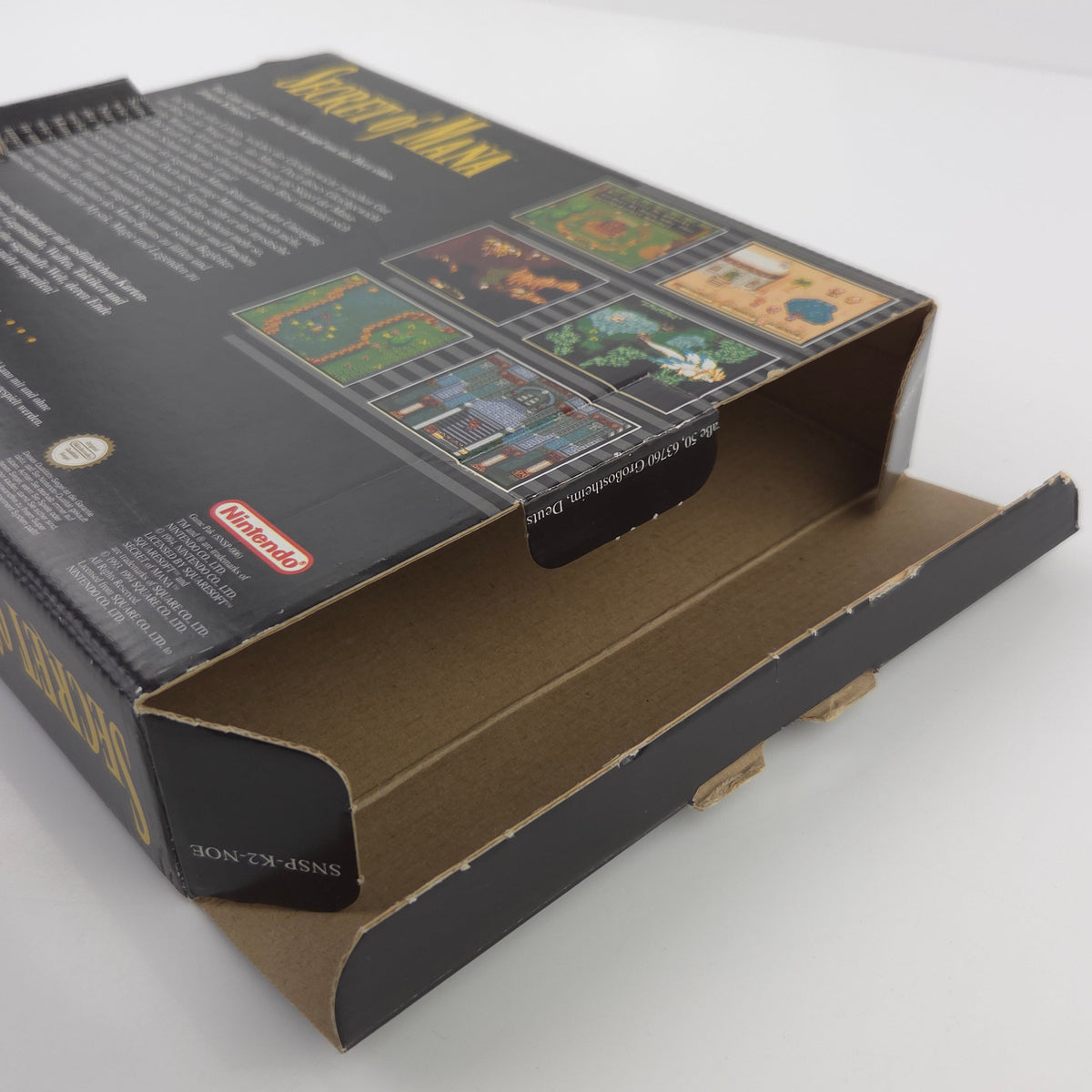 Super Nintendo Spiel – Secret of Mana OVP PAL NOE dt