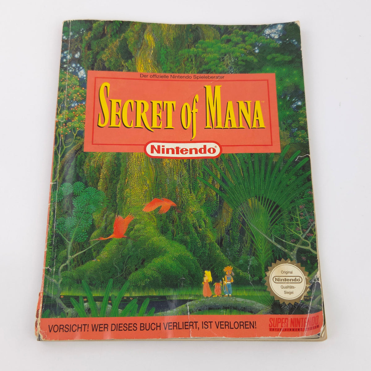 Super Nintendo Spiel – Secret of Mana Big Box OVP PAL