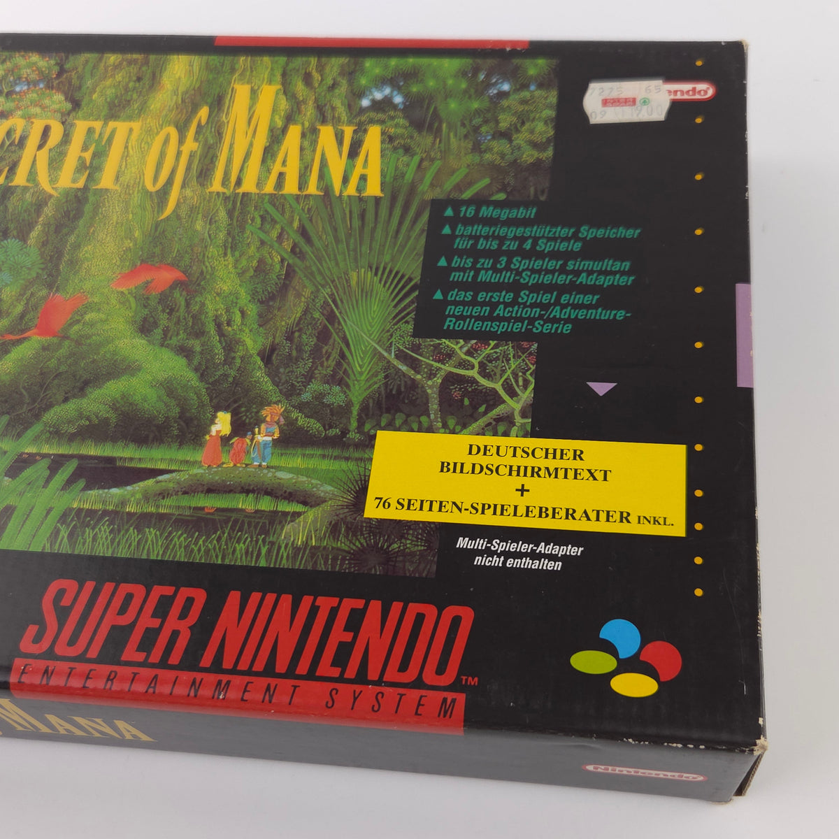 Super Nintendo Spiel – Secret of Mana Big Box OVP PAL