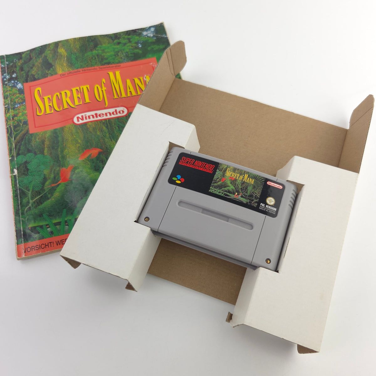 Super Nintendo Spiel – Secret of Mana (SNES OVP)