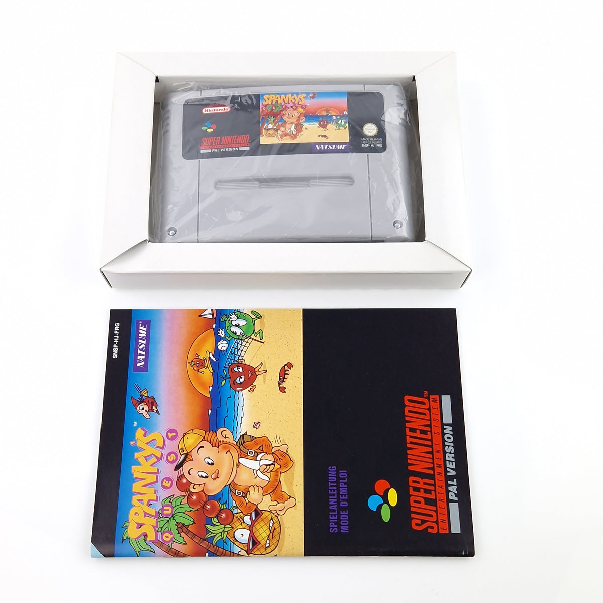 Super Nintendo Spiel – Spankys Quest SNES OVP PAL CIB