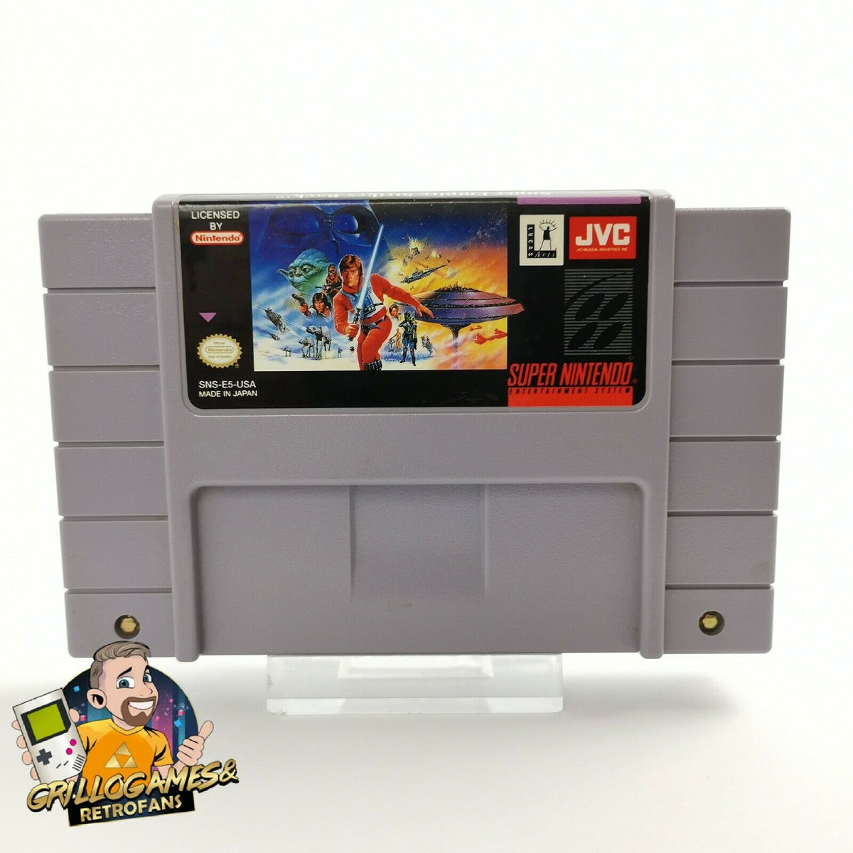 Super Nintendo Spiel – Star Wars Super Empire Strikes (SNES)