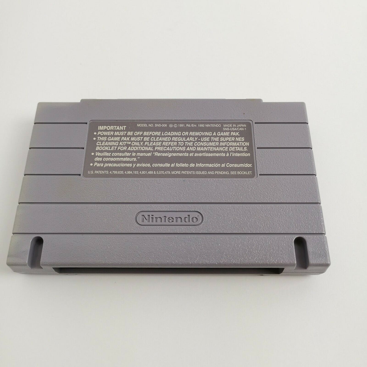 Super Nintendo Spiel – Star Wars Super Empire Strikes (SNES)