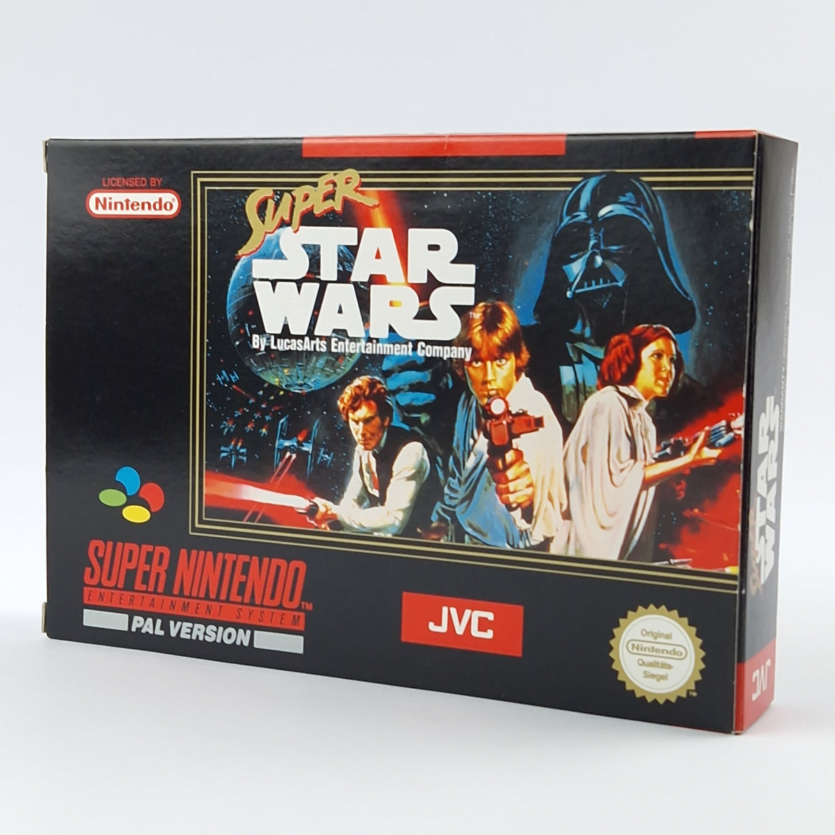 Super Nintendo Spiel – Super Star Wars OVP PAL CIB