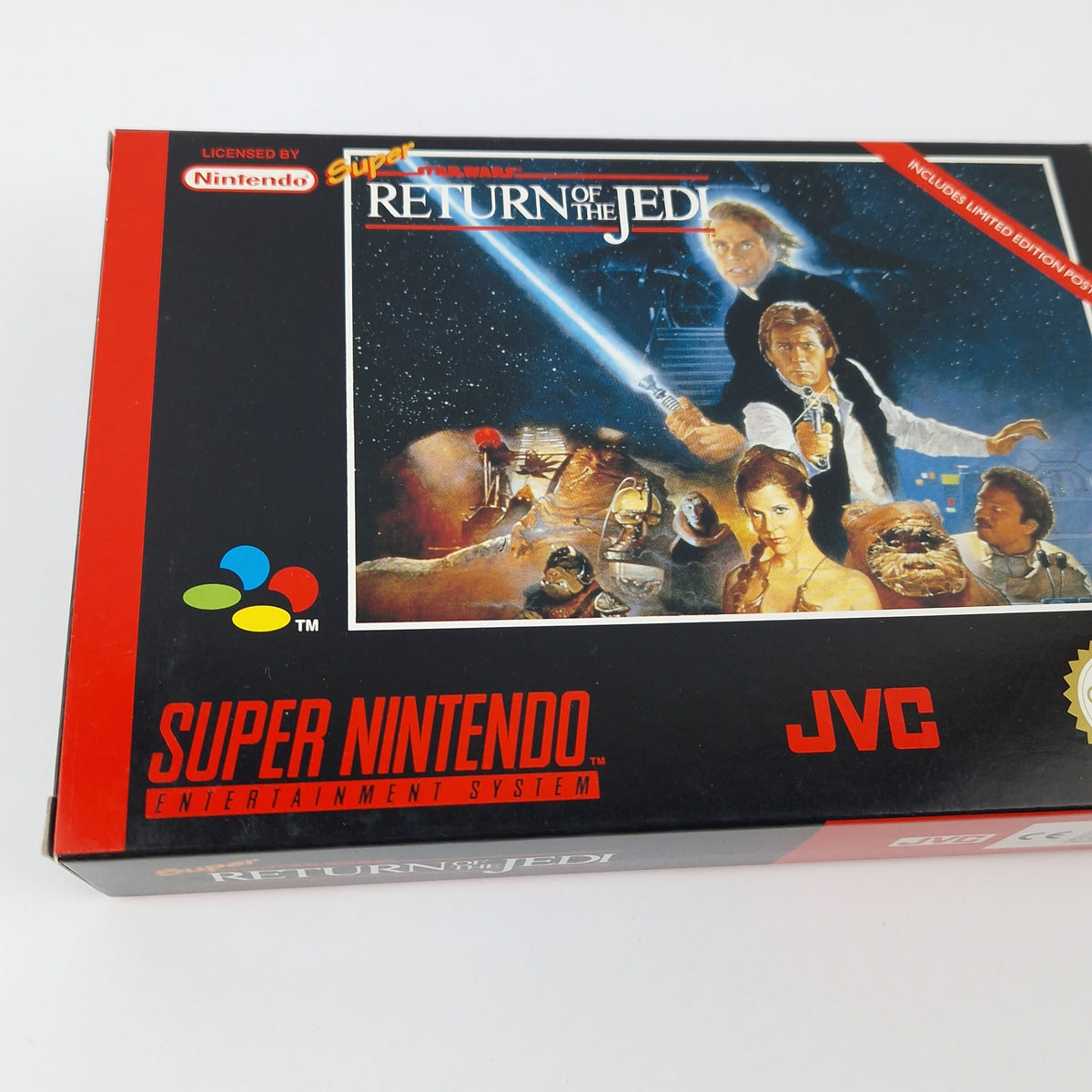 Super Nintendo Spiel – Star Wars Return of the Jedi OVP PAL