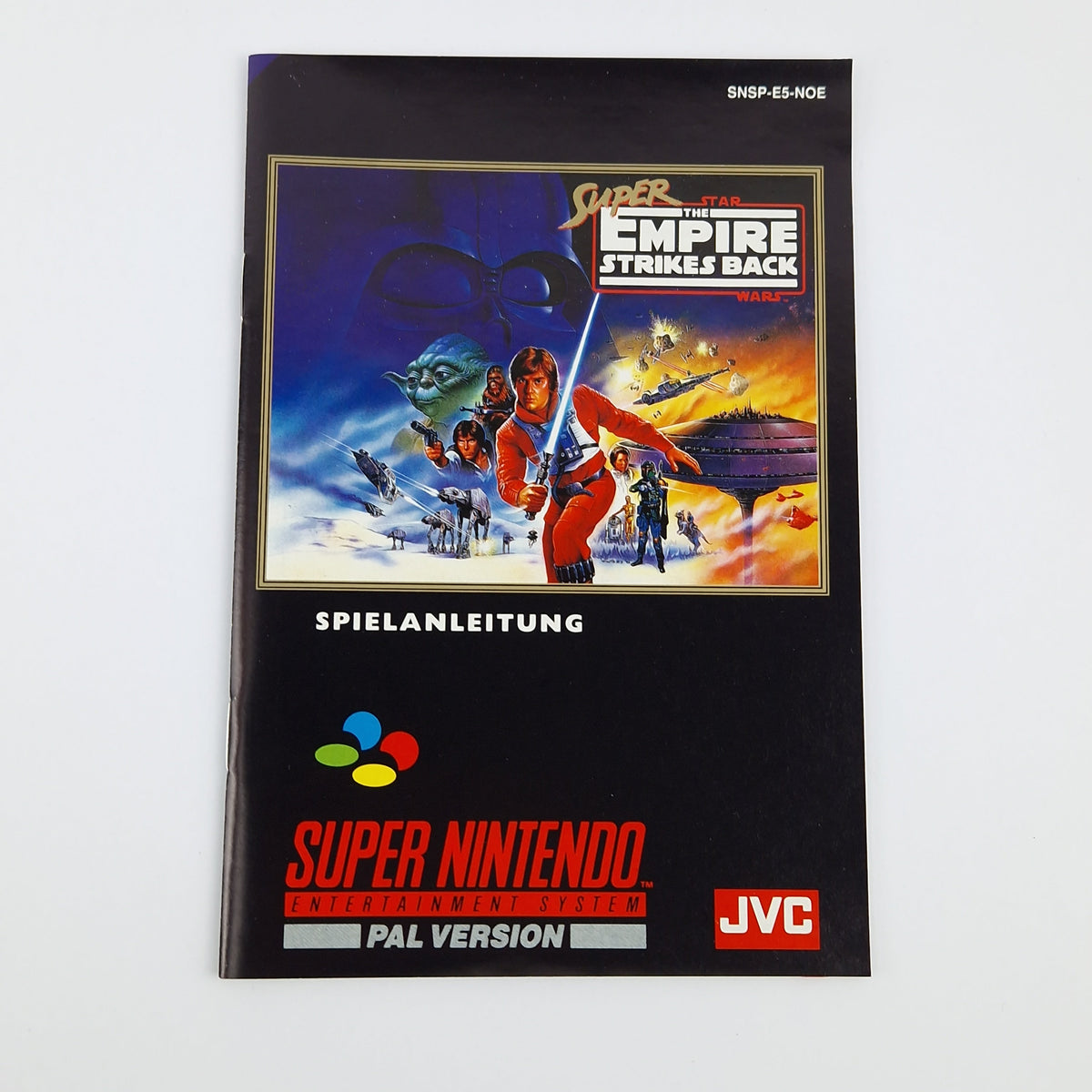 Super Nintendo Spiel – Star Wars Empire Strikes Back OVP PAL