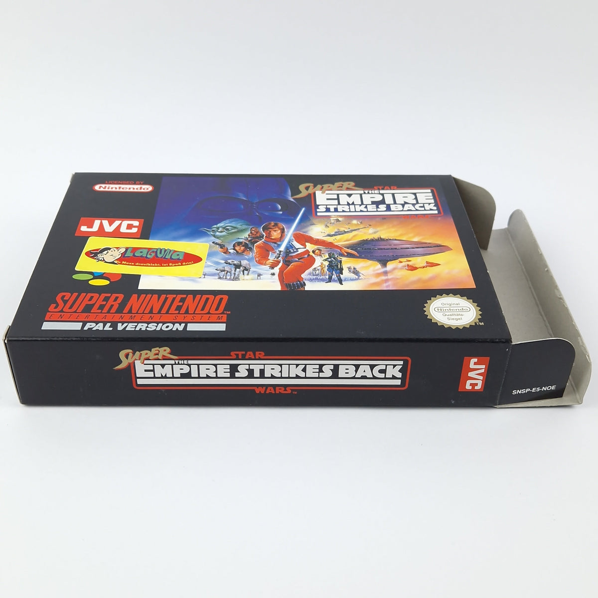 Super Nintendo Spiel – Star Wars Empire Strikes Back OVP PAL