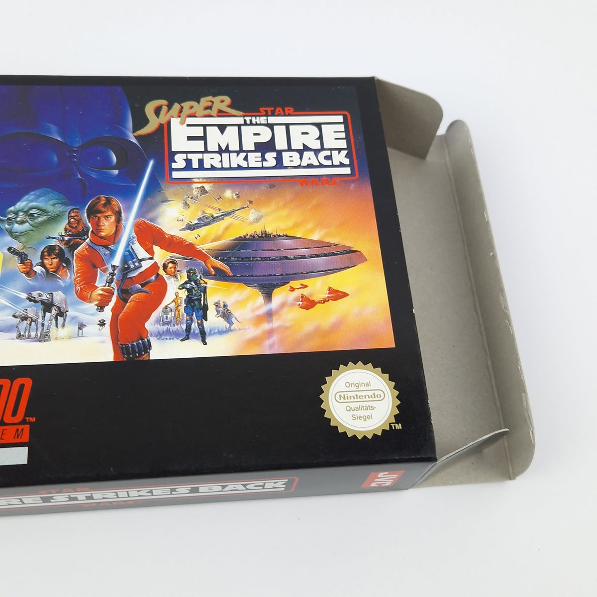 Super Nintendo Spiel – Star Wars Empire Strikes Back OVP PAL