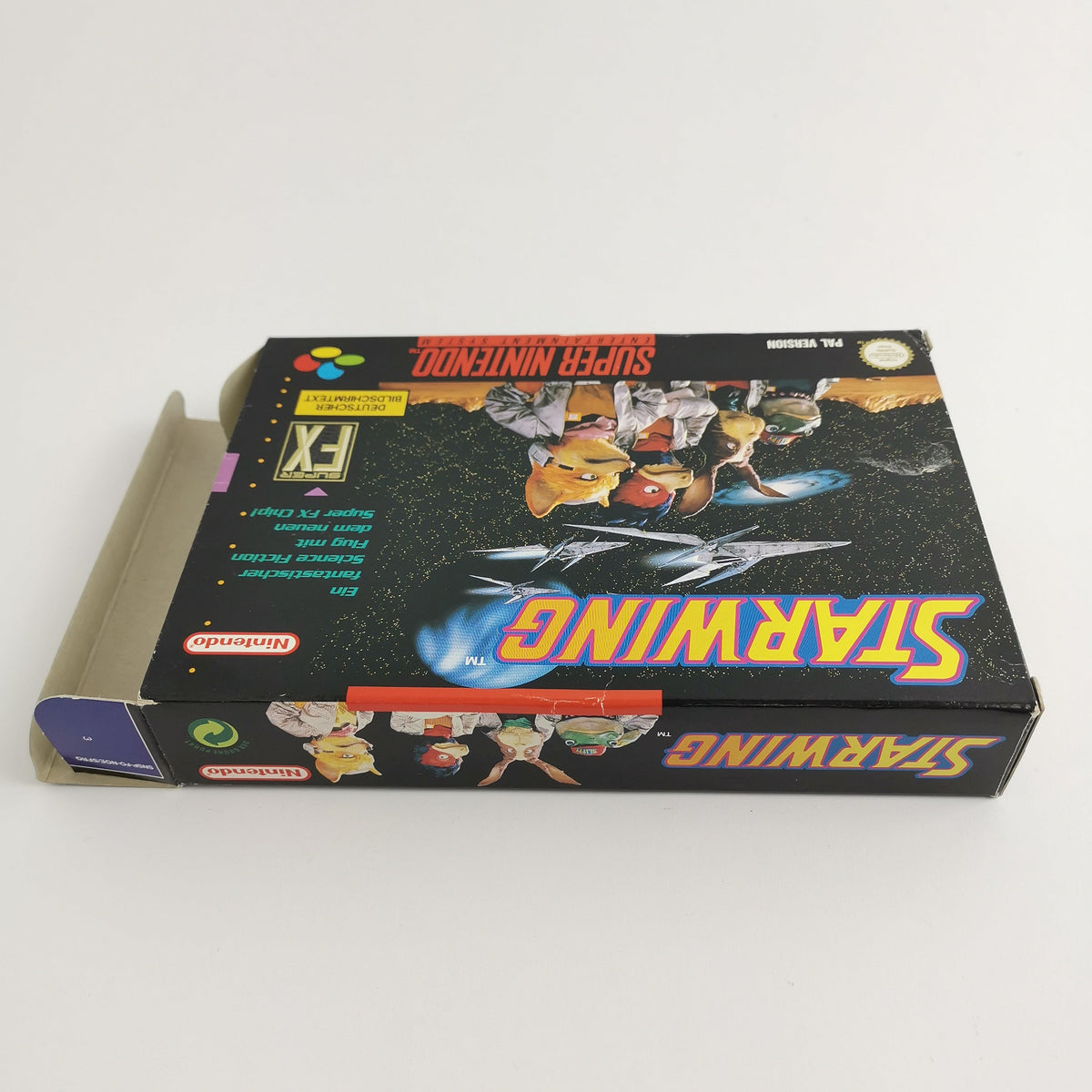 Super Nintendo Spiel: Starwing - OVP & Anleitung | SNES PAL NOE/SFRG