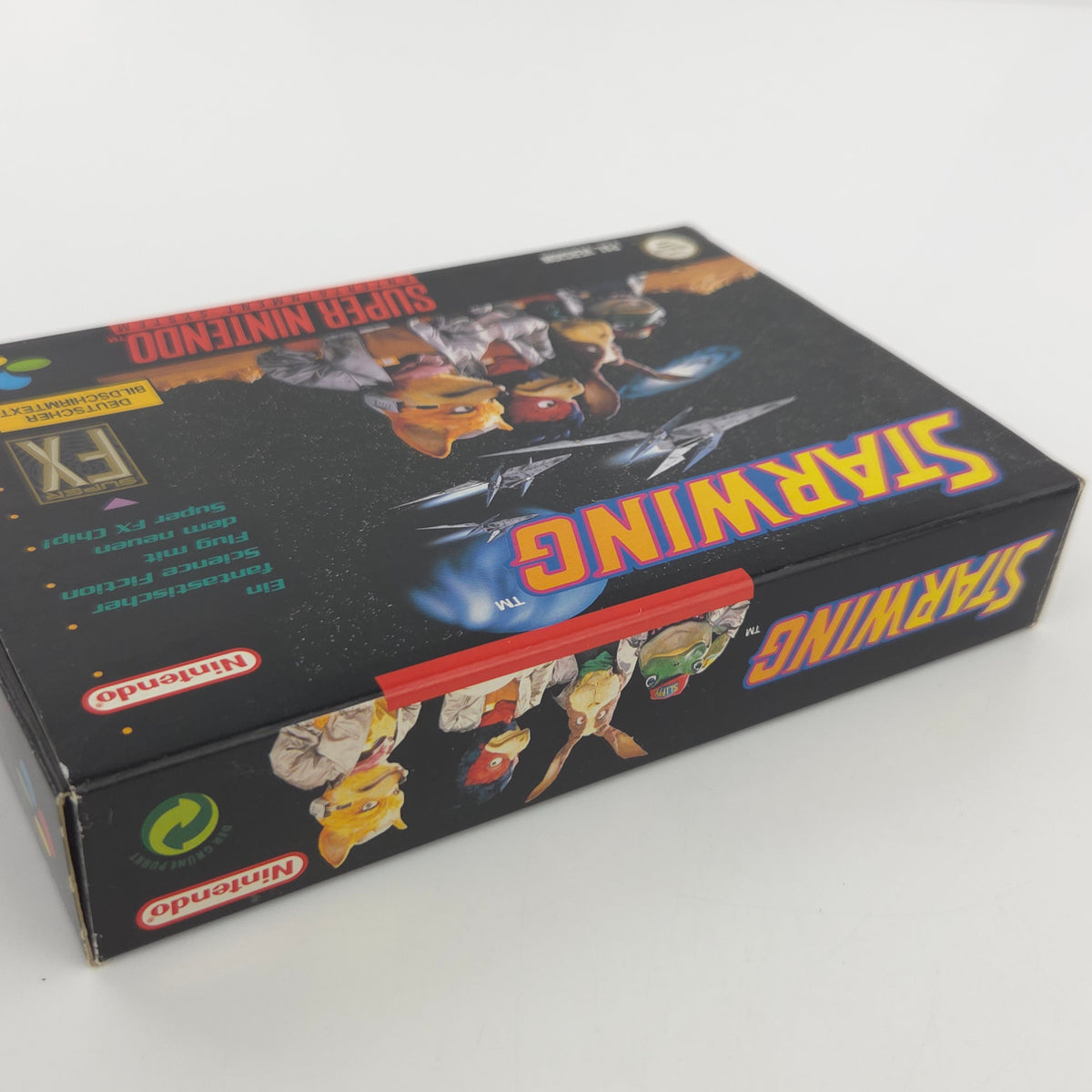 Super Nintendo Spiel Starwing SNES Modul Anleitung OVP
