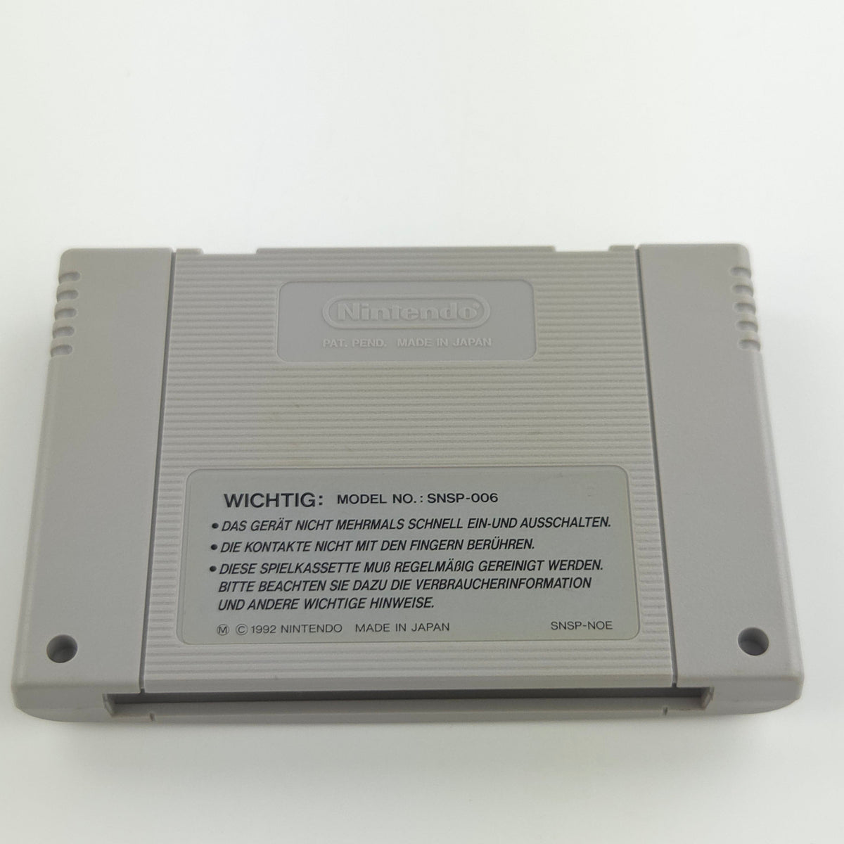 Super Nintendo Spiel – Street Fighter II SNES PAL NOE