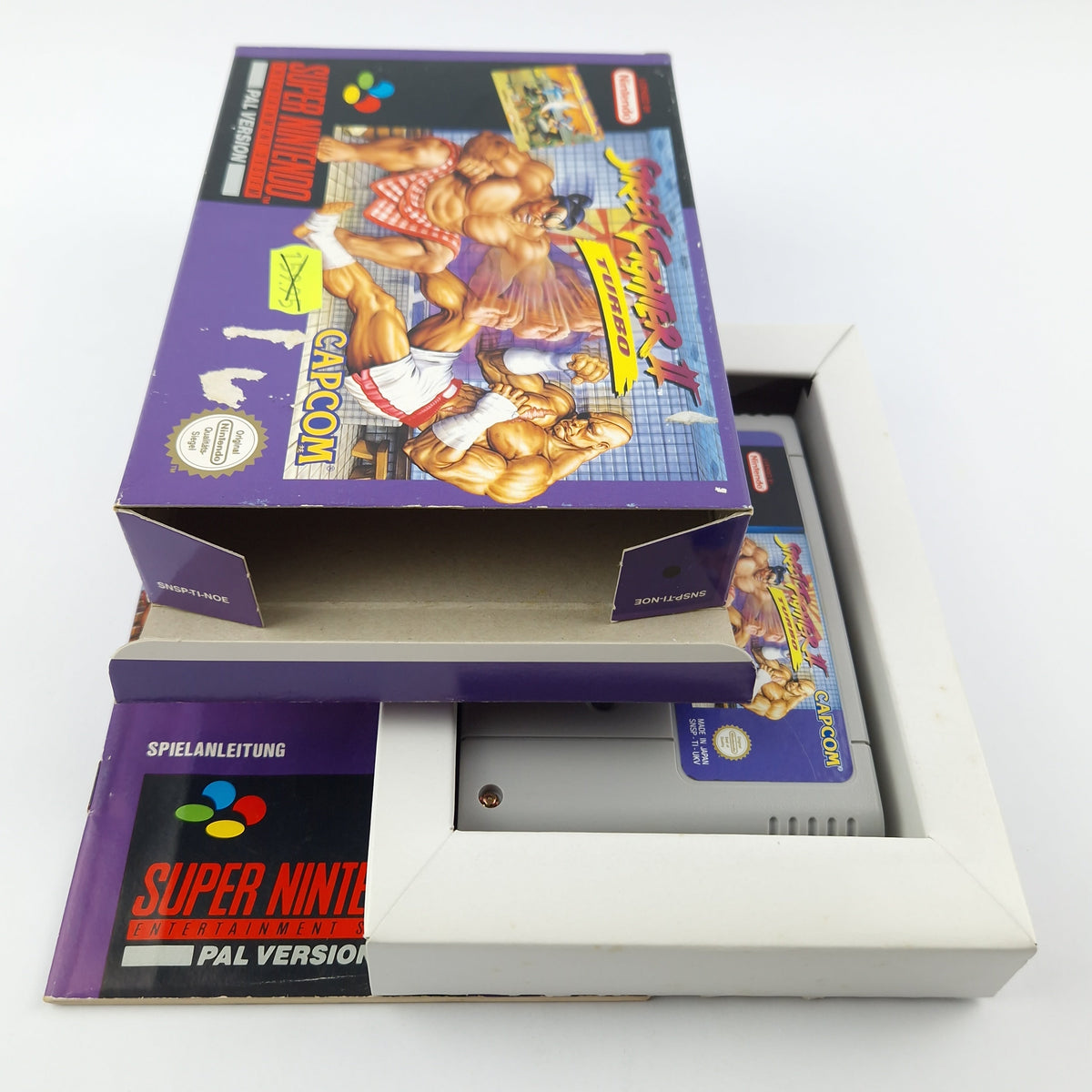 Super Nintendo Spiel – Street Fighter II Turbo OVP SNES