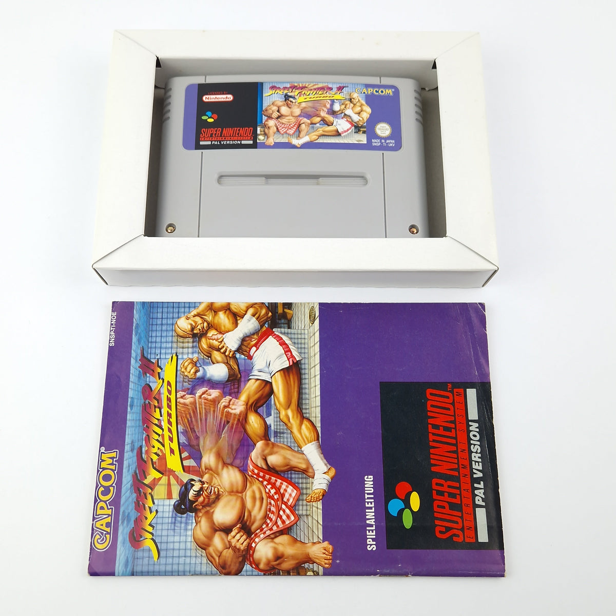 Super Nintendo Spiel – Street Fighter II Turbo OVP SNES