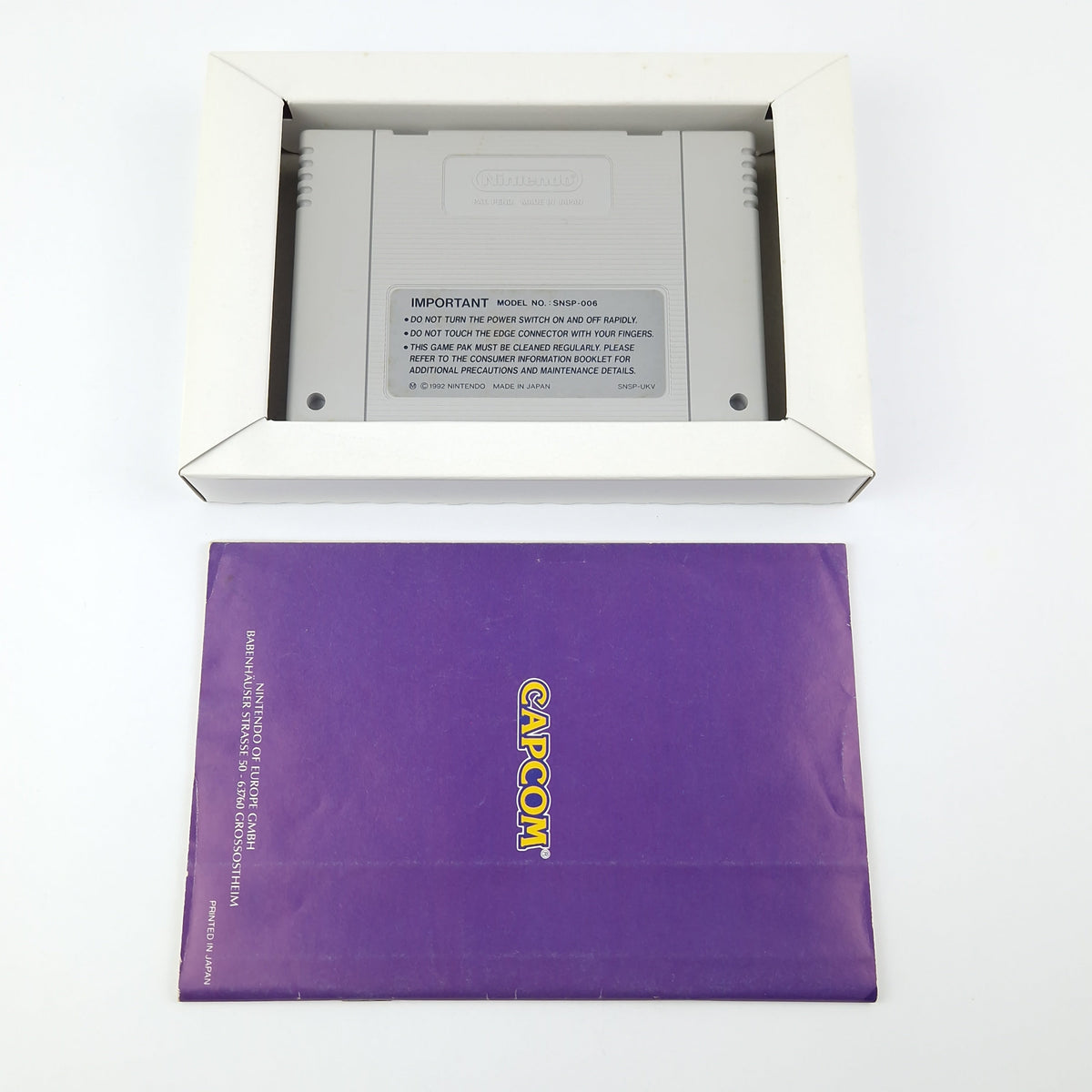 Super Nintendo Spiel – Street Fighter II Turbo OVP SNES