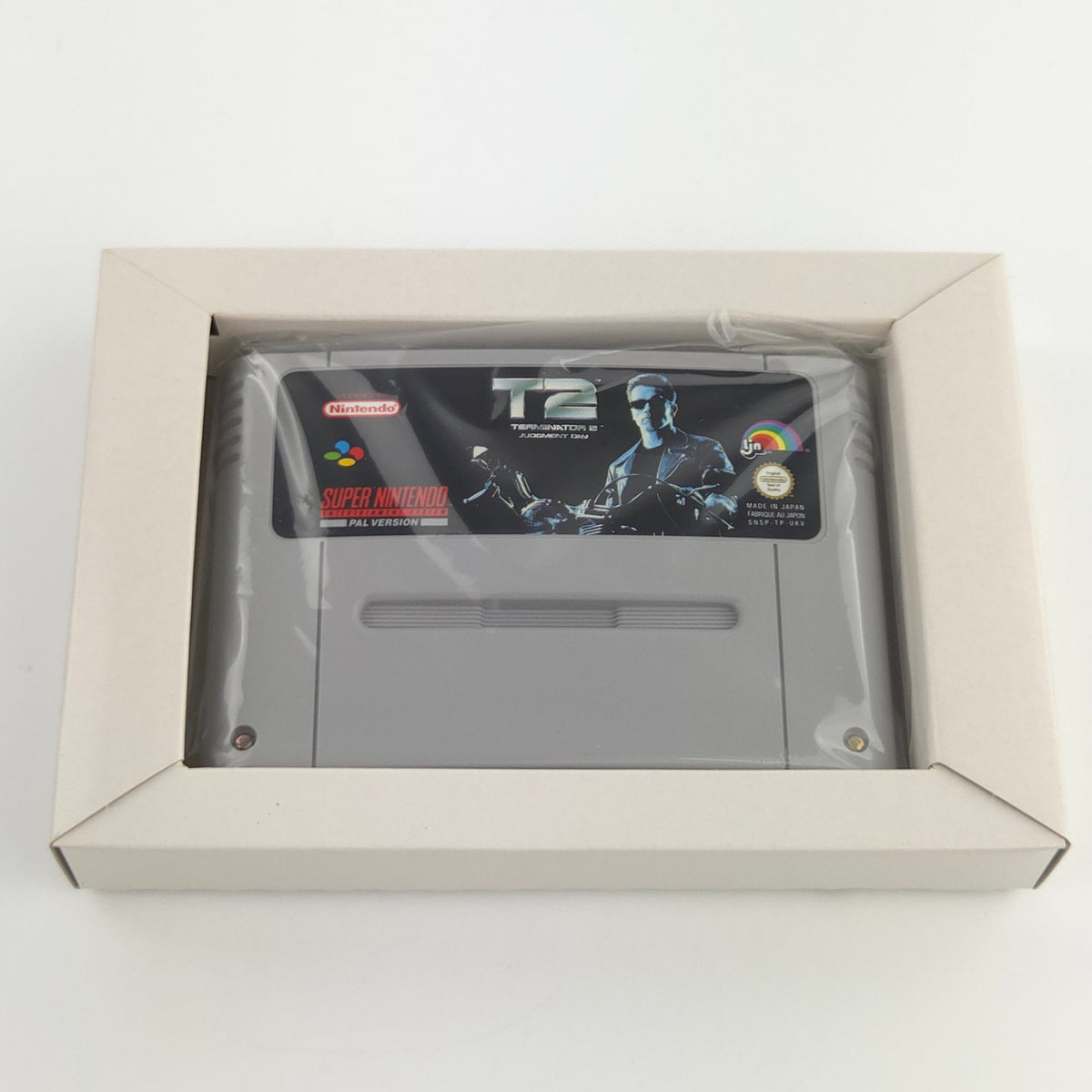 Super Nintendo Spiel T2 Terminator 2 nahezu neuwertig