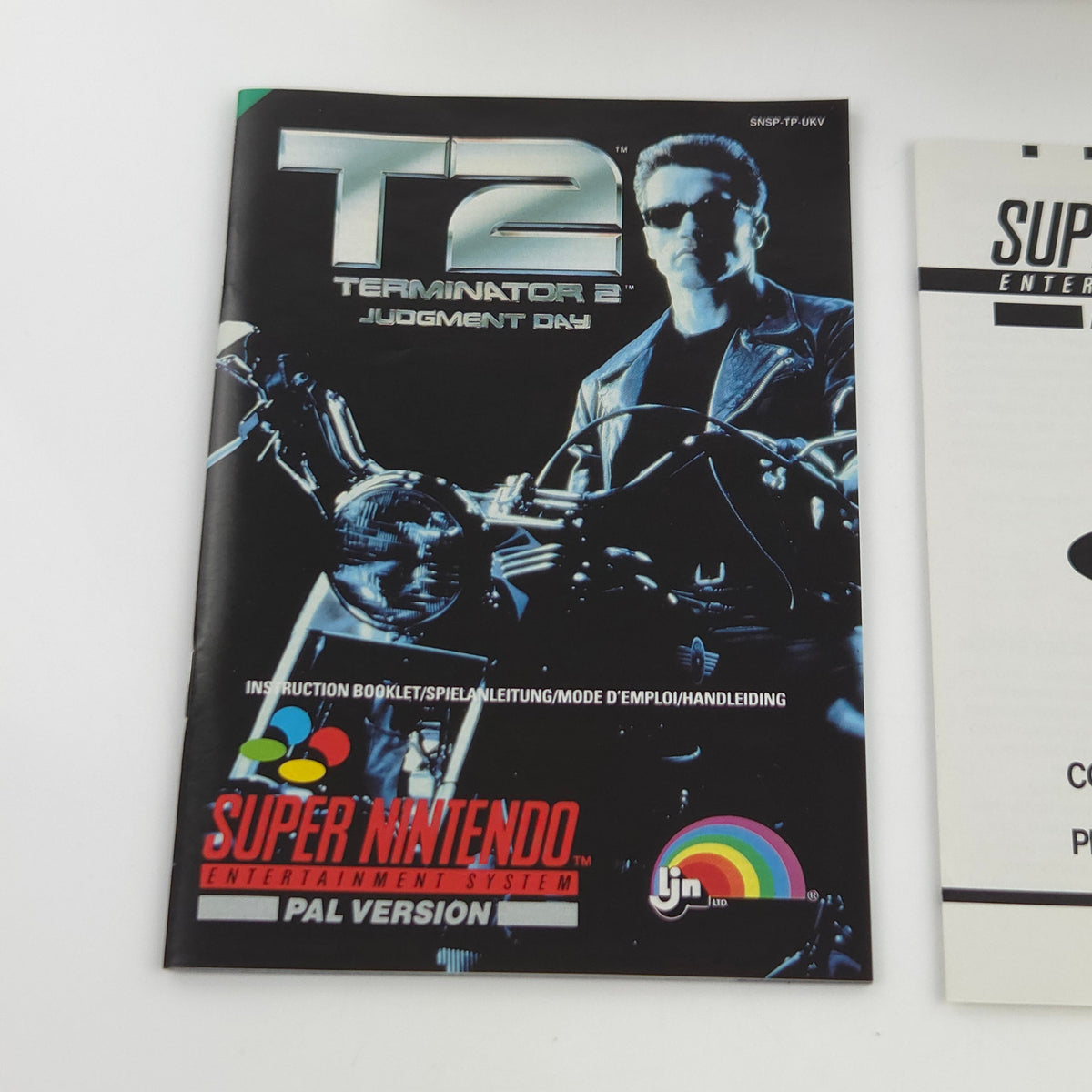 Super Nintendo Spiel T2 Terminator 2 nahezu neuwertig