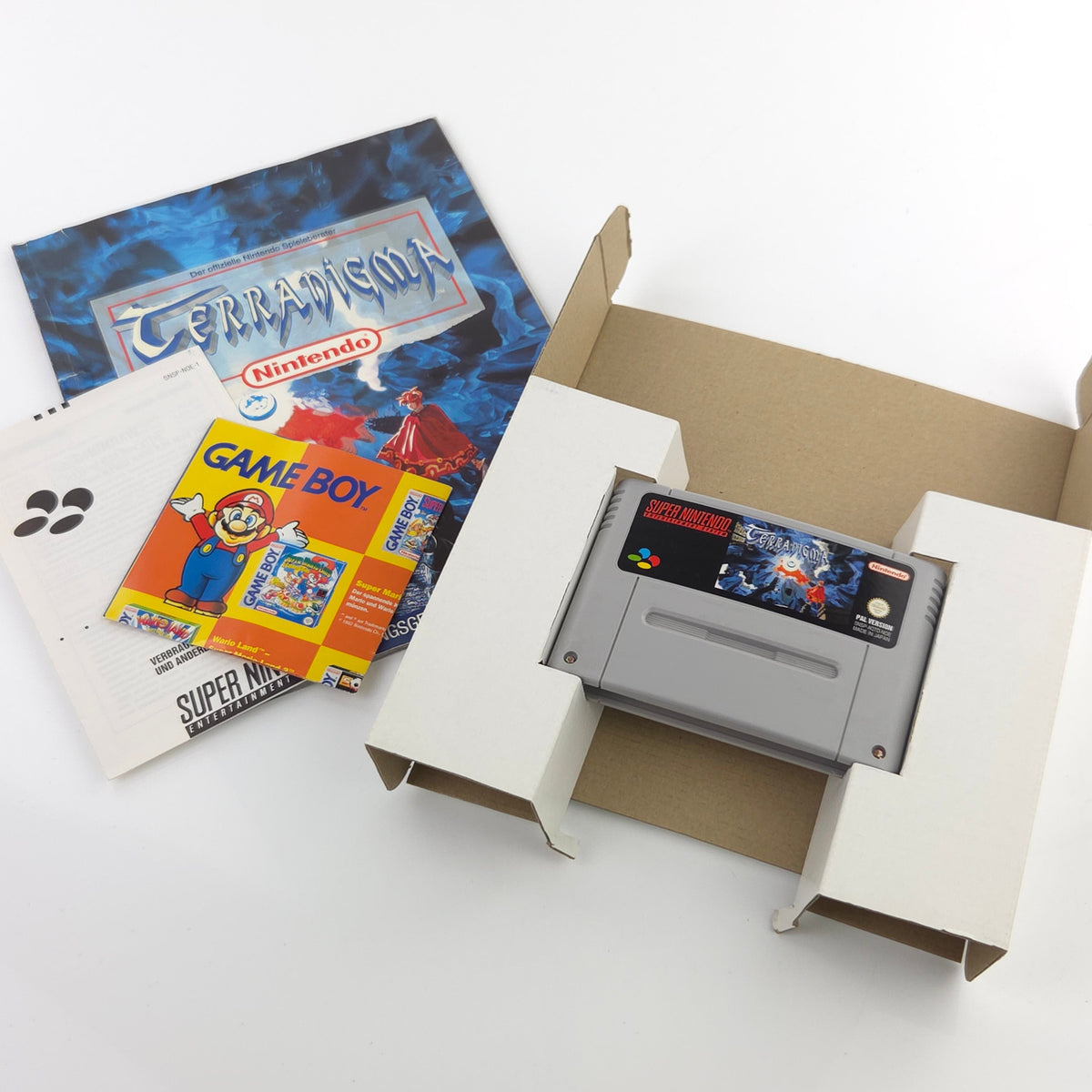 Super Nintendo Spiel – Terranigma (SNES OVP PAL)