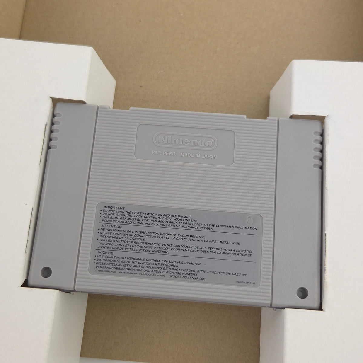 Super Nintendo Spiel – Terranigma (SNES OVP PAL)