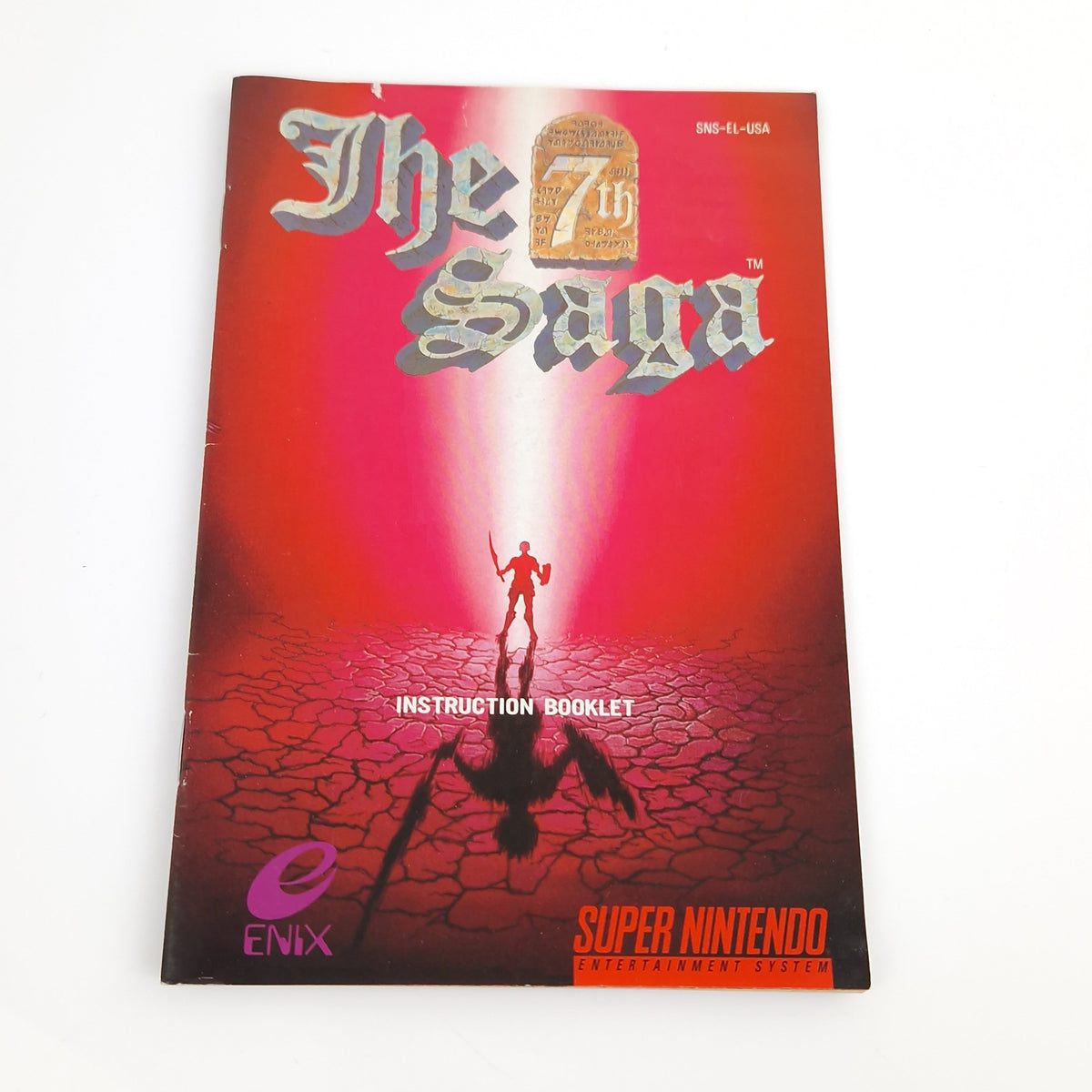 Super Nintendo Spiel – The 7th Saga OVP NTSC USA