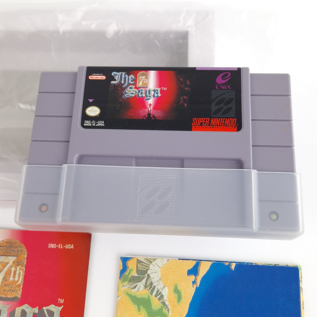 Super Nintendo Spiel – The 7th Saga OVP NTSC USA