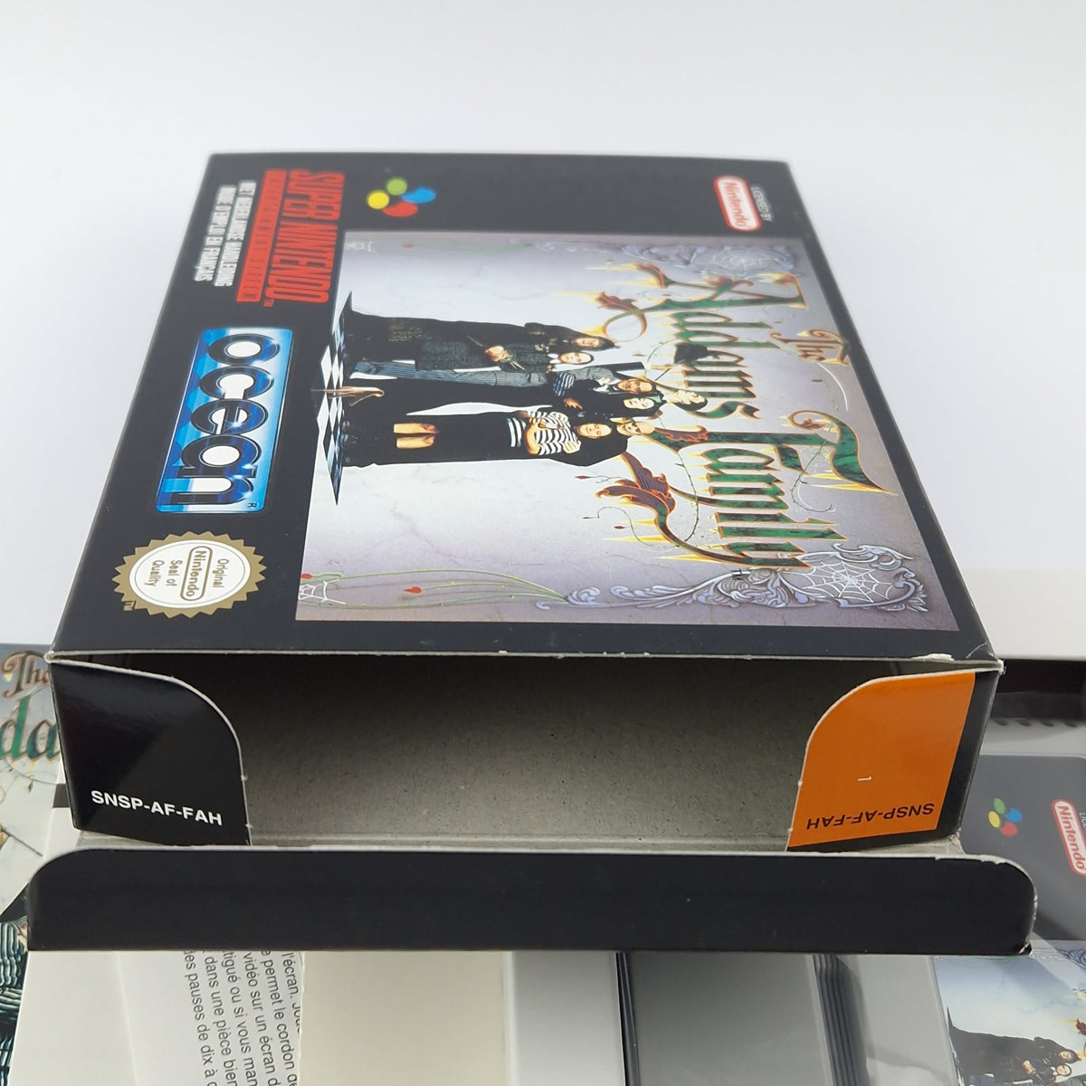 Super Nintendo Spiel – The Addams Family OVP PAL SNES