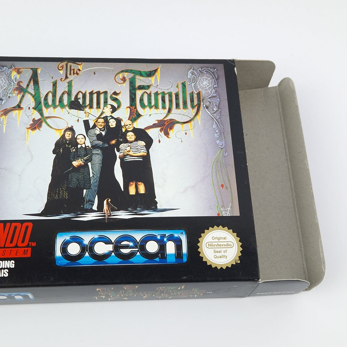 Super Nintendo Spiel – The Addams Family OVP PAL SNES