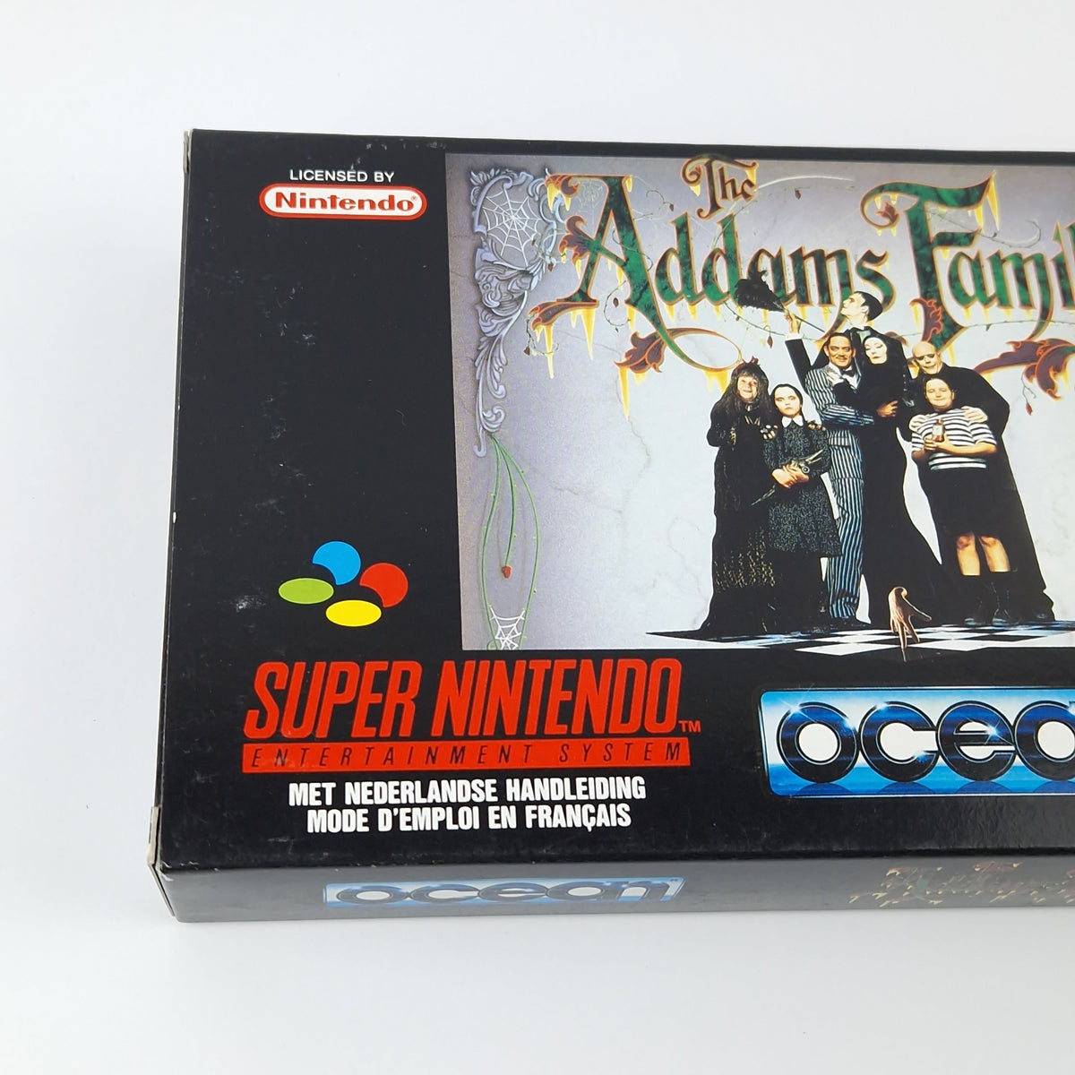 Super Nintendo Spiel – The Addams Family OVP PAL SNES