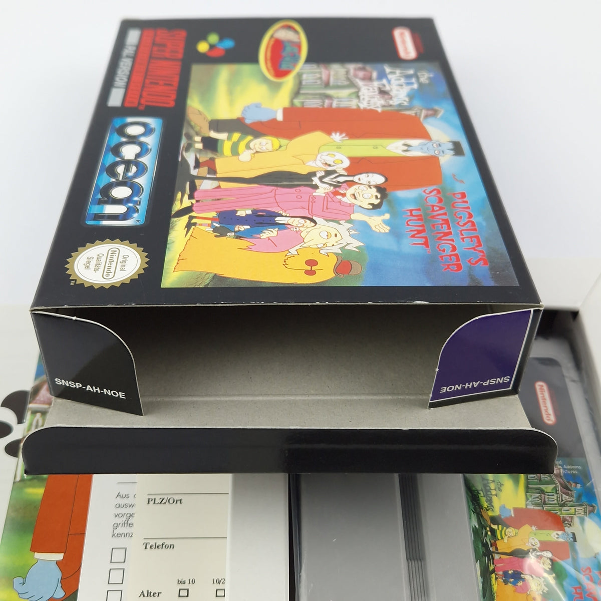 Super Nintendo Spiel – The Addams Family Pugsleys (OVP PAL)