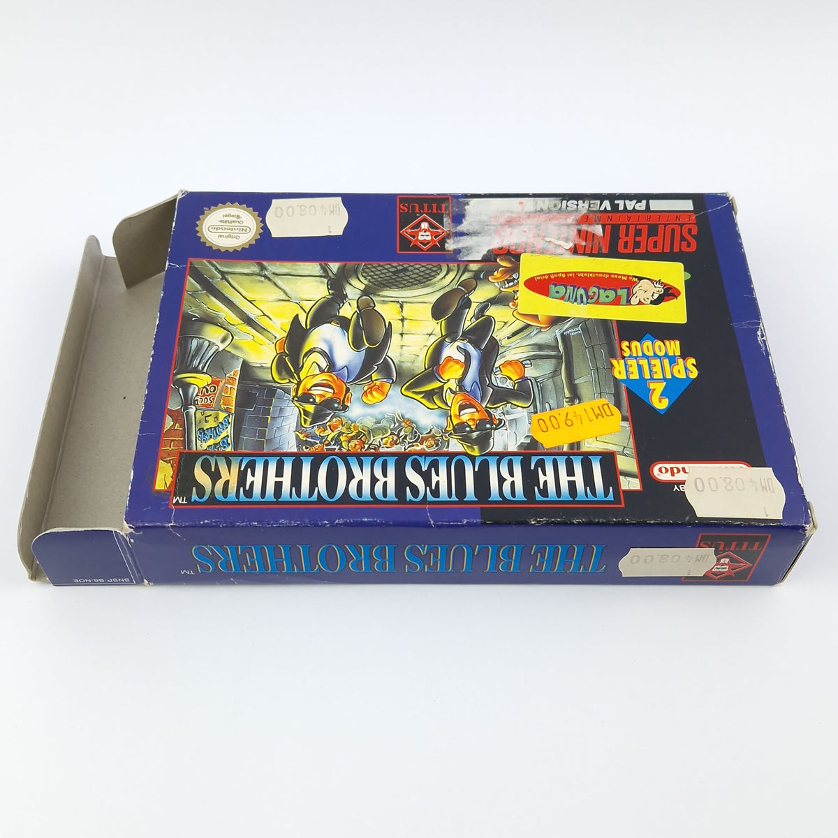 Super Nintendo Spiel – The Blues Brothers Modul OVP SNES