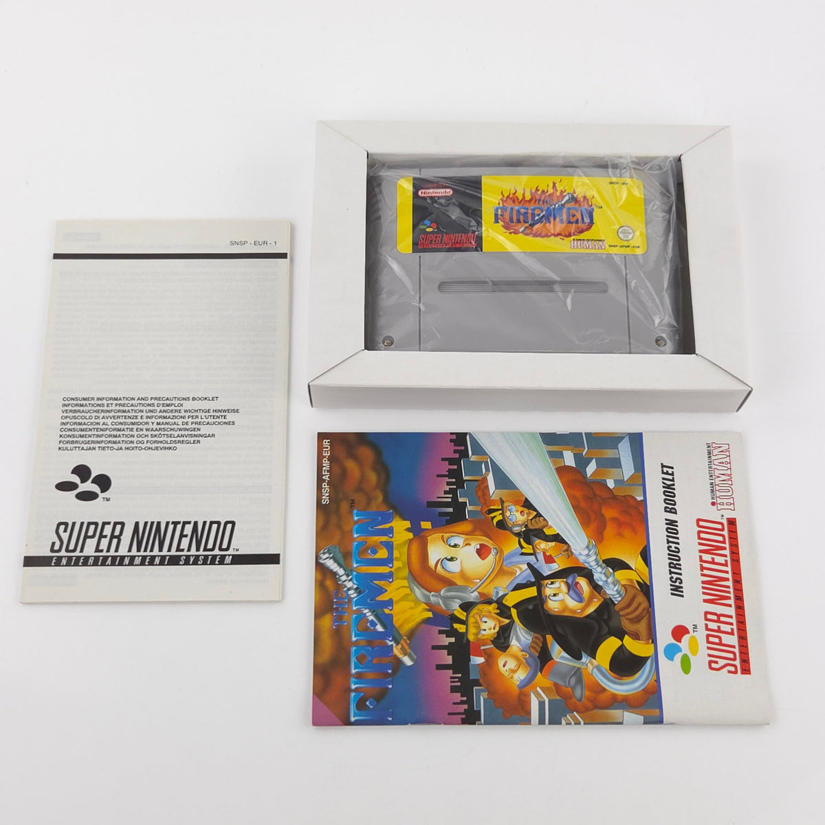Super Nintendo Spiel – The Firemen (SNES OVP)