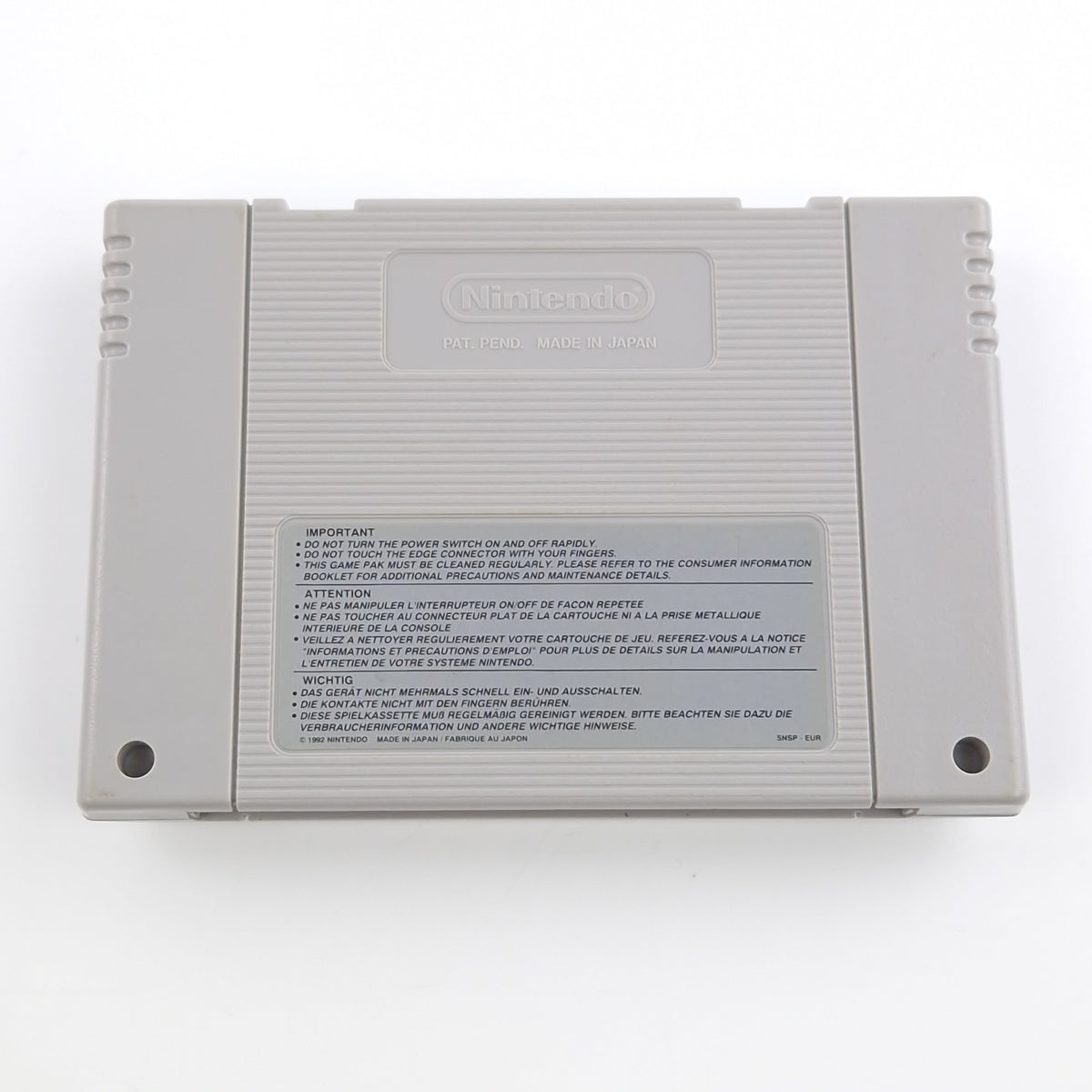 Super Nintendo Spiel – The Itchy & Scratchy Game Modul