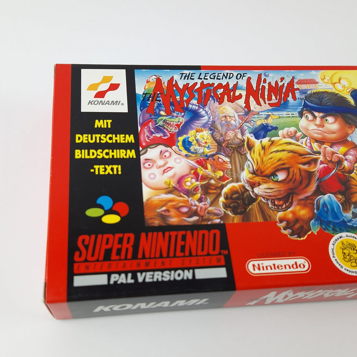 Super Nintendo Spiel – The Legend of Mystical Ninja OVP CIB
