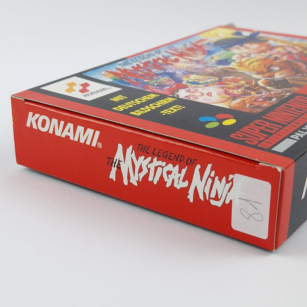 Super Nintendo Spiel – The Legend of Mystical Ninja OVP CIB