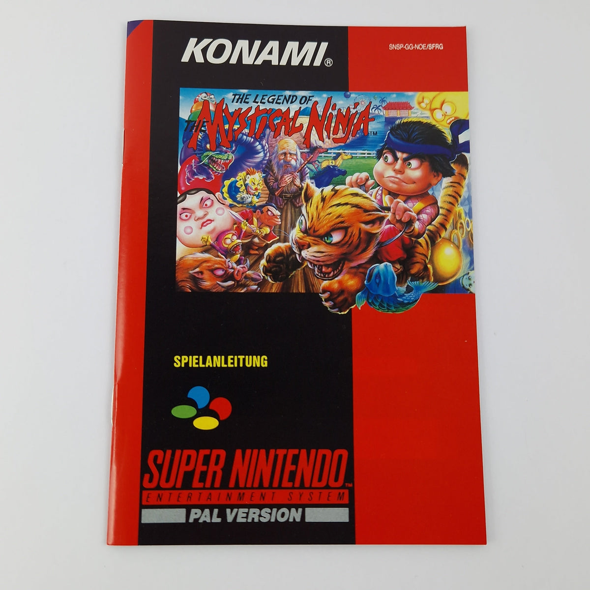 Super Nintendo Spiel – The Legend of Mystical Ninja OVP CIB