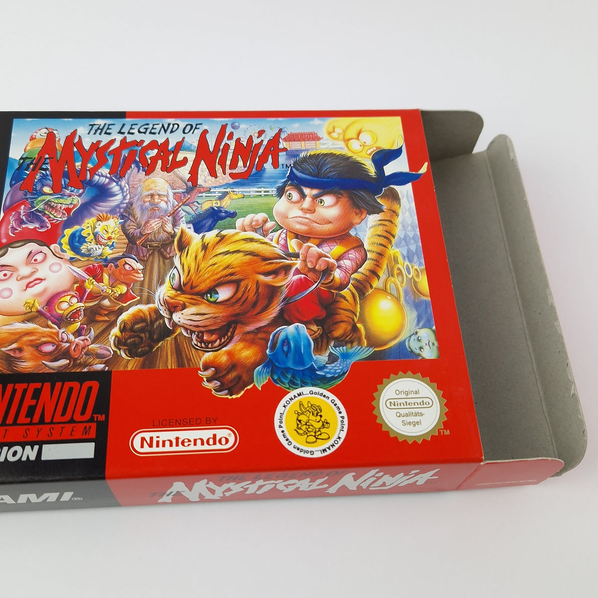 Super Nintendo Spiel – The Legend of Mystical Ninja OVP CIB