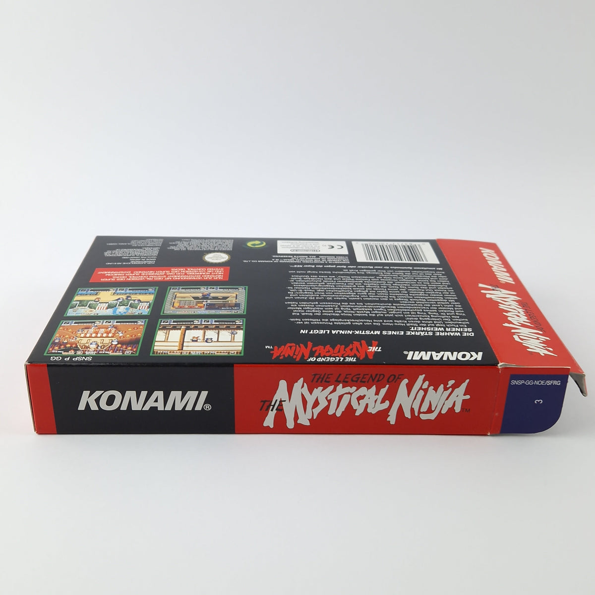 Super Nintendo Spiel – The Legend of Mystical Ninja OVP CIB