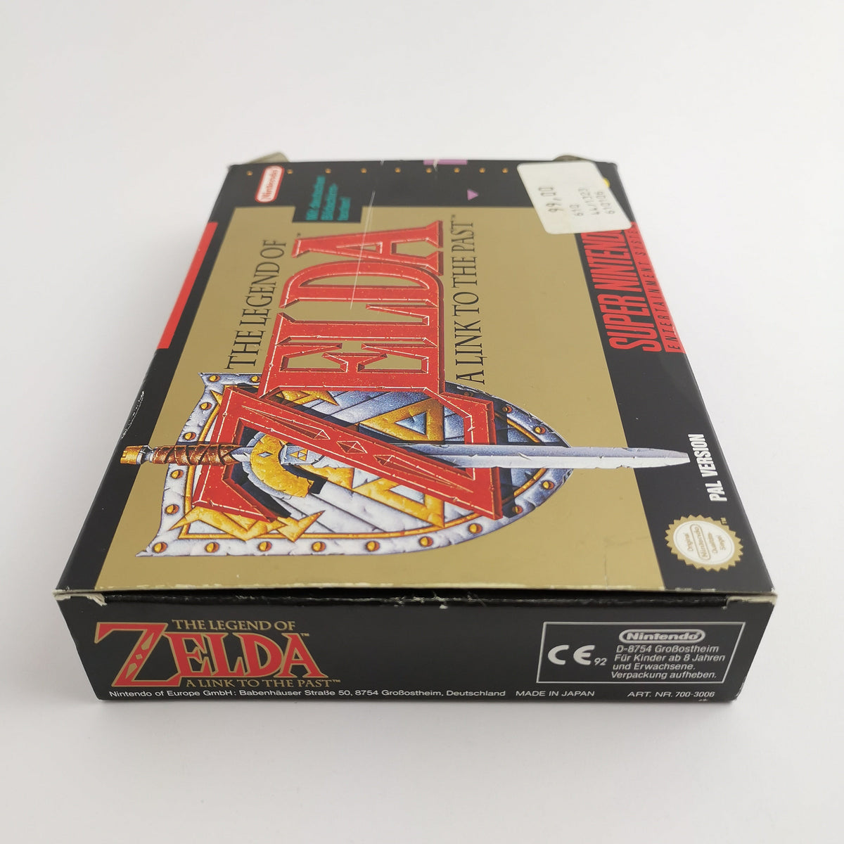 Super Nintendo Spiel – The Legend of Zelda a Link to the Past OVP