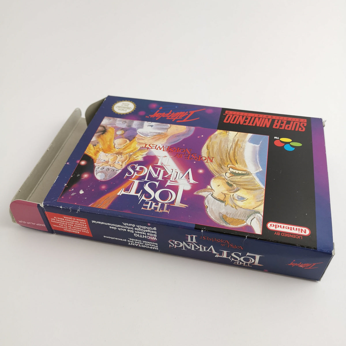 Super Nintendo Spiel – The Lost Vikings II Norse by Norsewest PAL