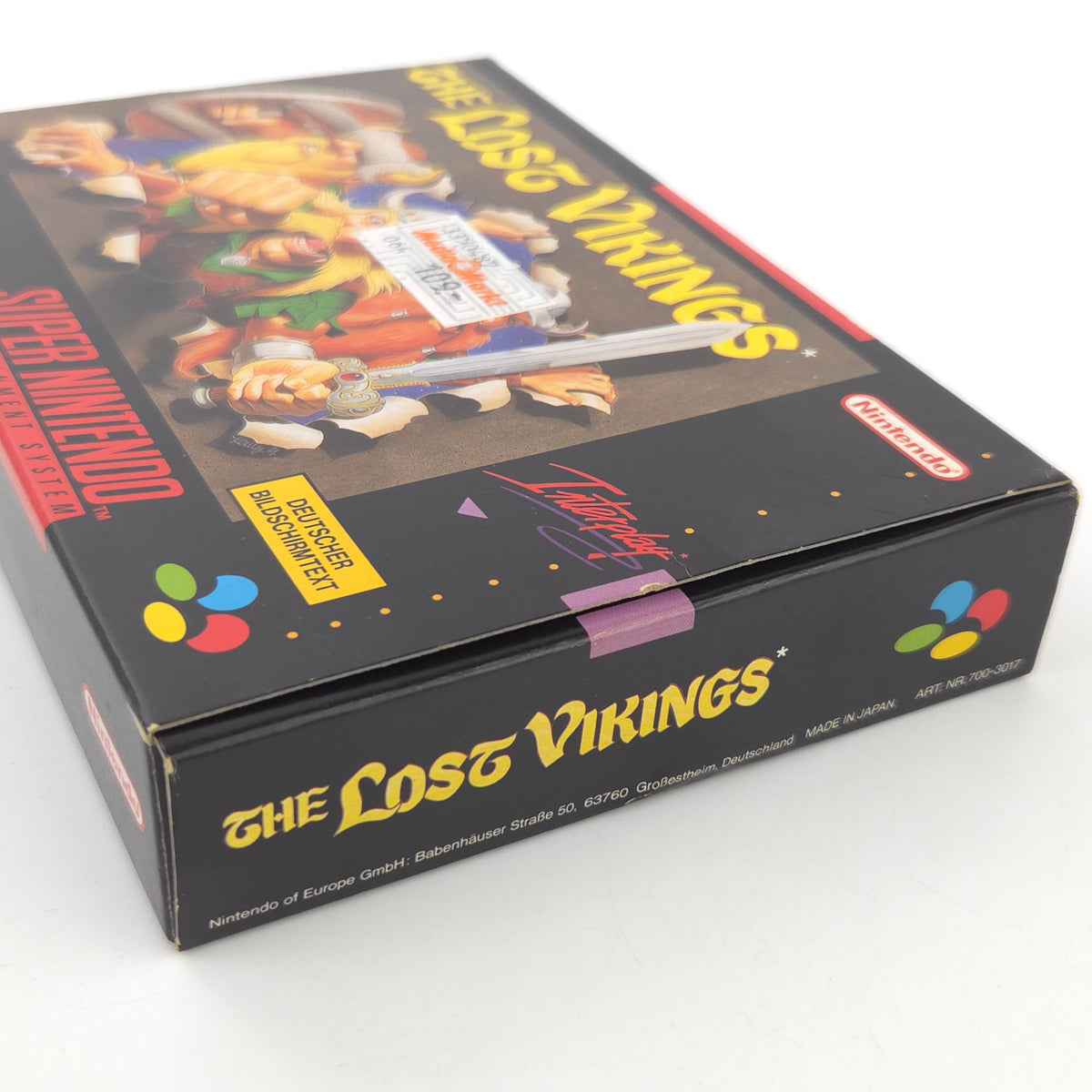 Super Nintendo Spiel The Lost Vikings OVP PAL