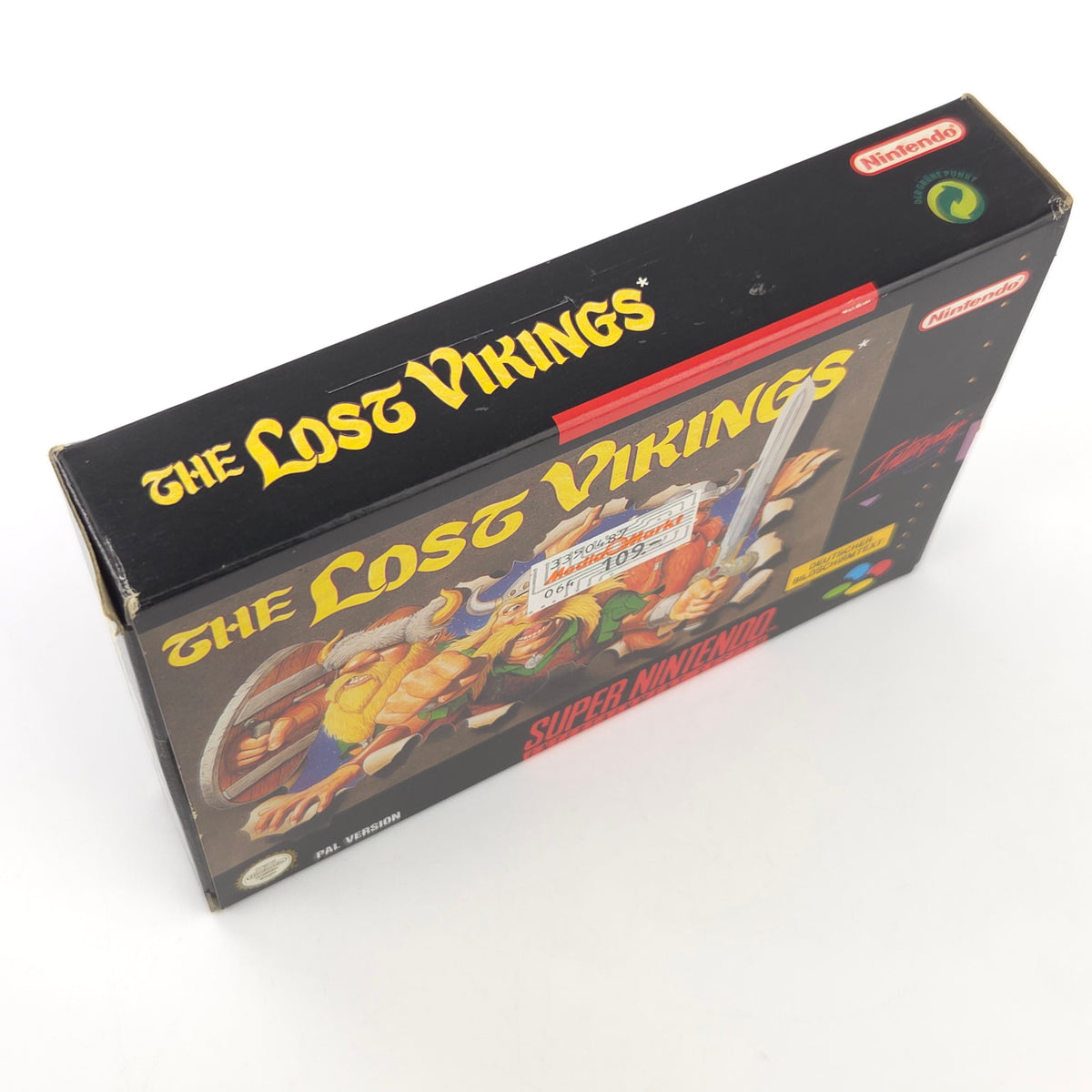 Super Nintendo Spiel The Lost Vikings OVP PAL